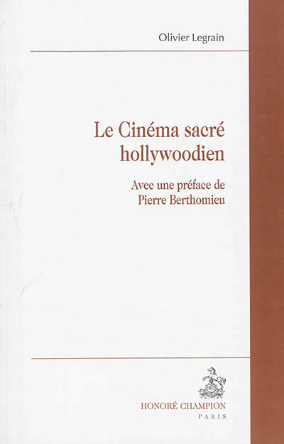 Cover of Le cinéma sacré hollywoodien 